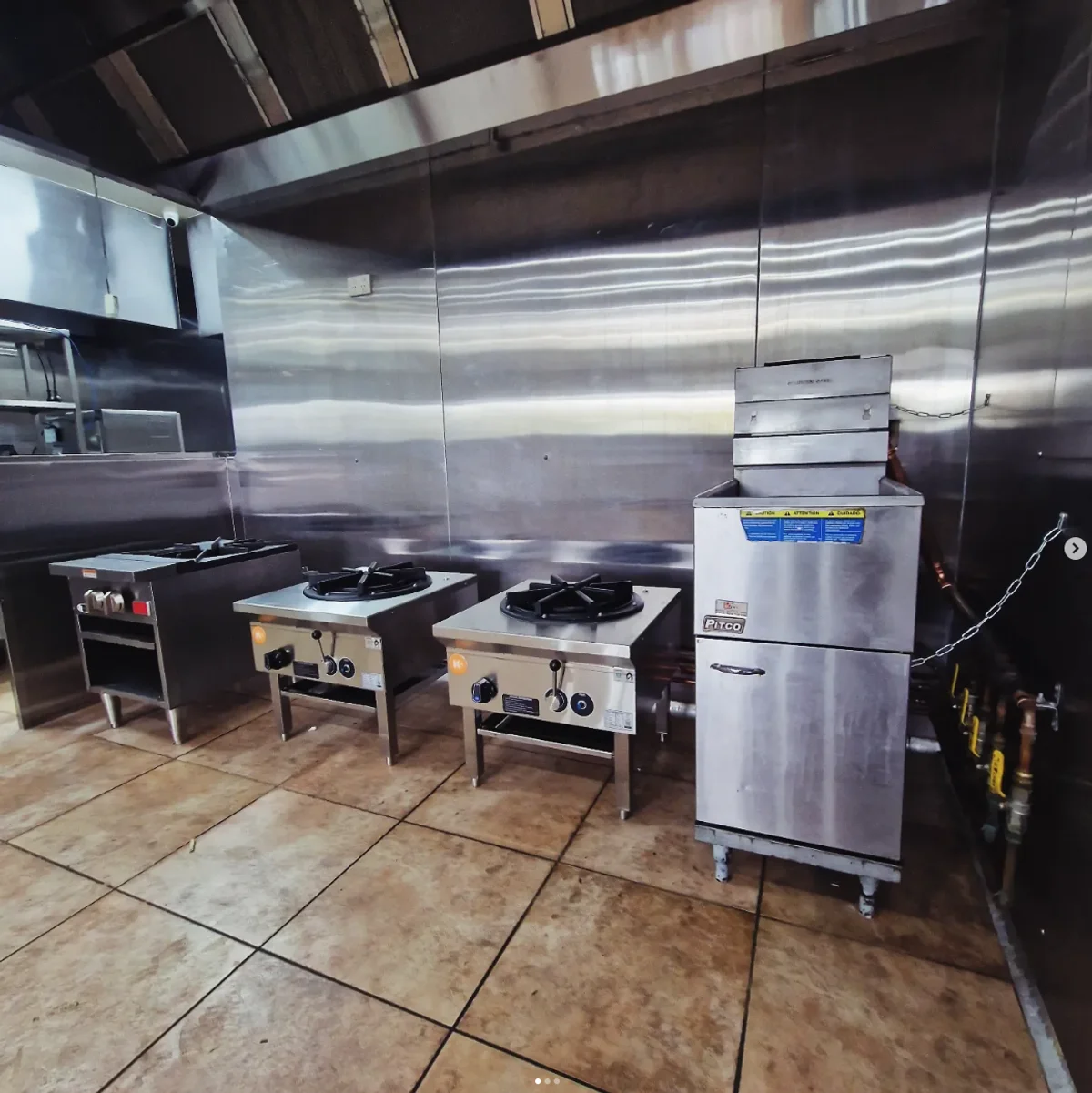 Commercial kitchen plumbing installation in Melbourne
